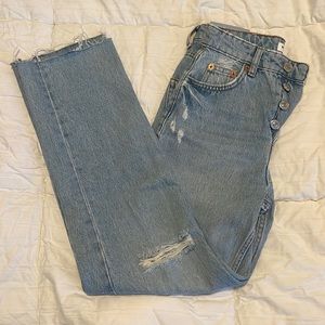 Pull & bear light wash jeans